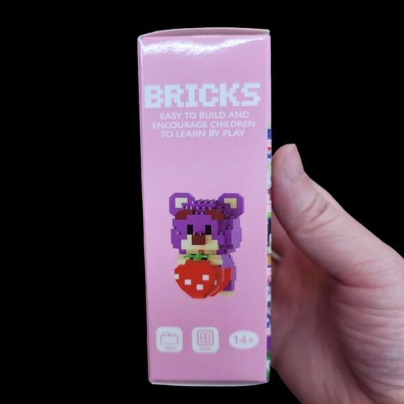 Brand New Toy Story Lotso Strawberry Bricks Lego Figure - Picture 2 of 5